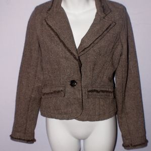 Women's tweed blazer